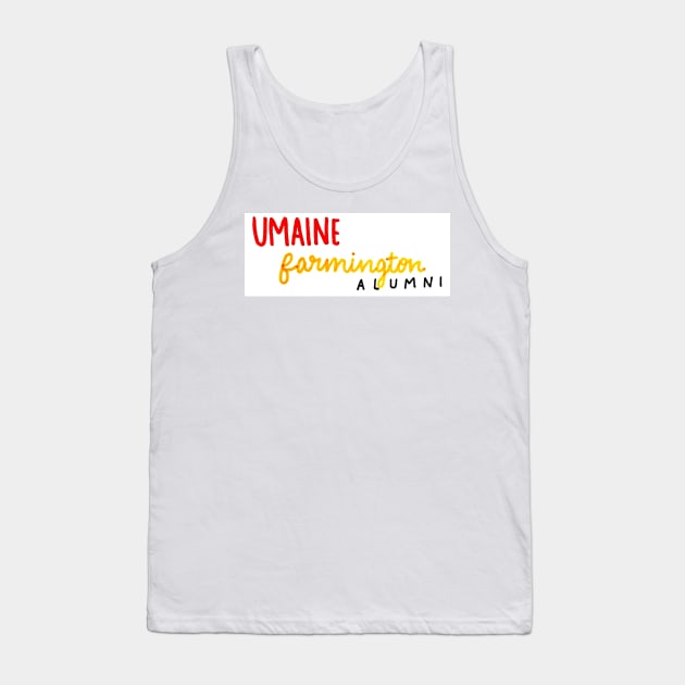 UMaine Farmington Tank Top by nicolecella98